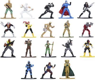 G.I. Joe Jada Toys 1.65" 18-Pack Die-cast Figures