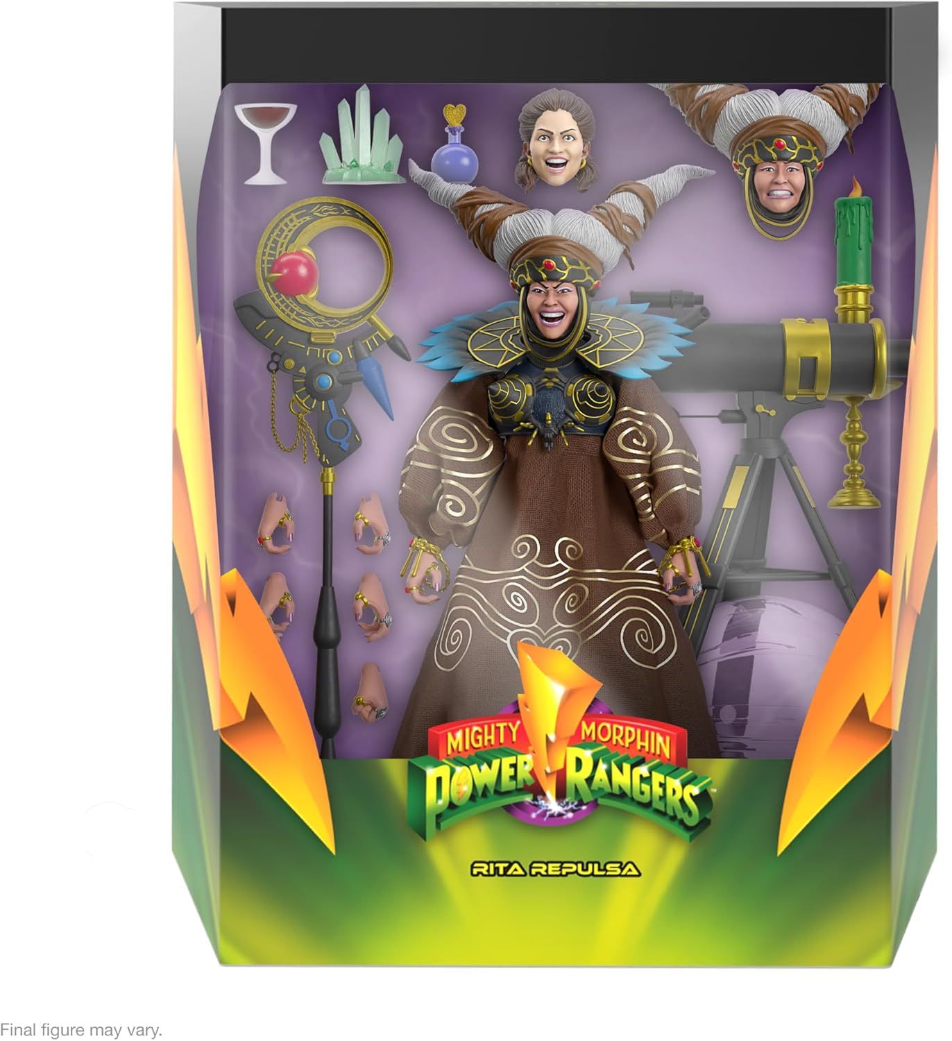 SUPER7 Mighty Morphin Power Rangers Ultimates Rita Repulsa 18 cm