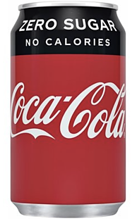 Cola Zero 33cl blikje