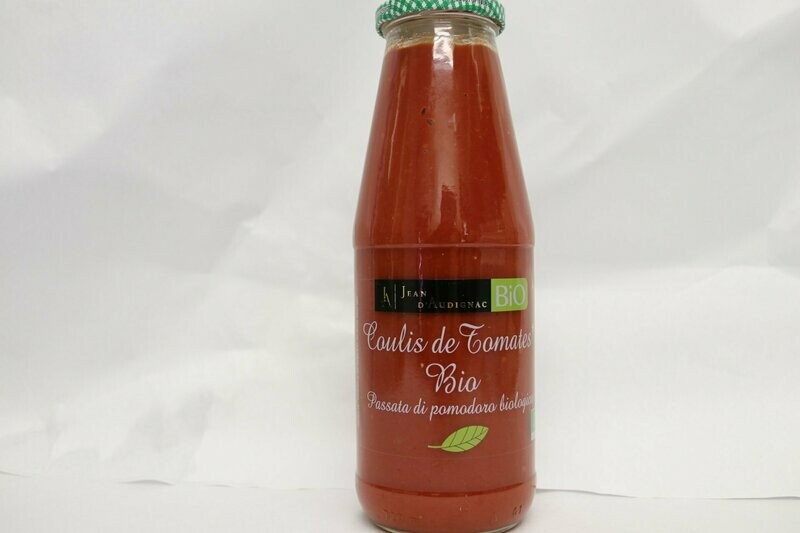 coulis de tomate bio 700gr