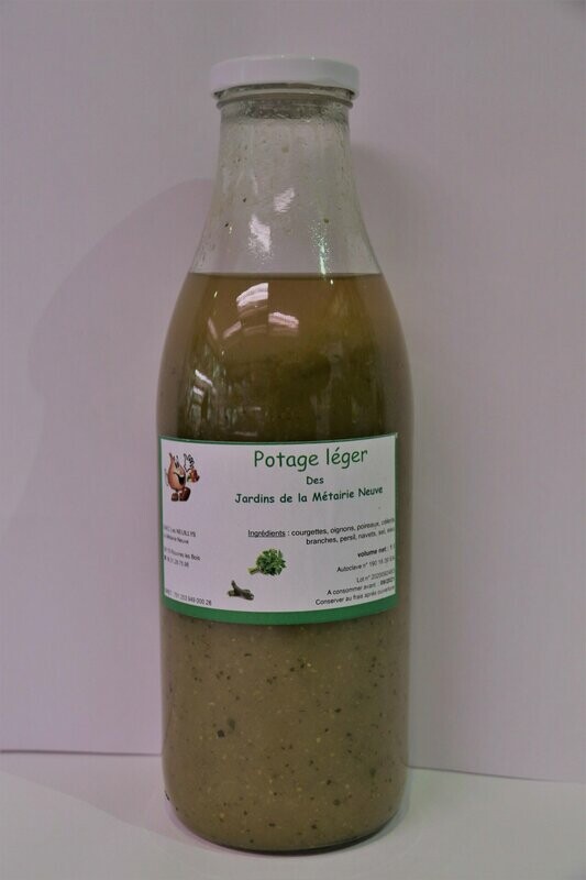 Soupe de Légumes 1 litre
