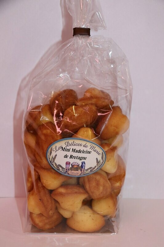 Mini Madeleines nature sachet de 250gr