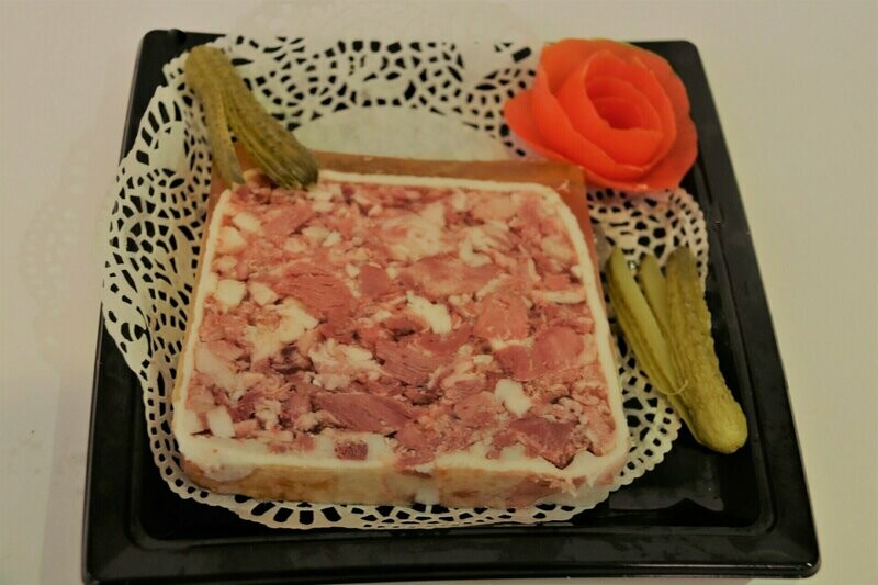 Pâté de tête (la tranche environ 200gr)