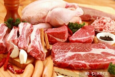 Viande crue