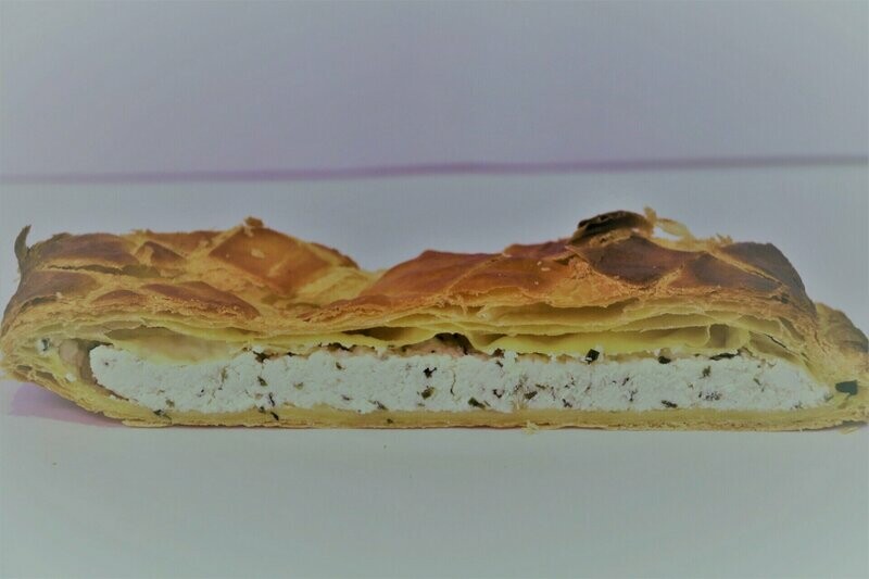 Galette feuilletée au fromage de chèvre (environ 200gr)