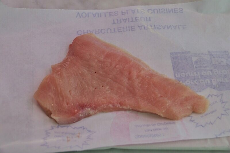 Escalope de dinde ( environ 100gr)
