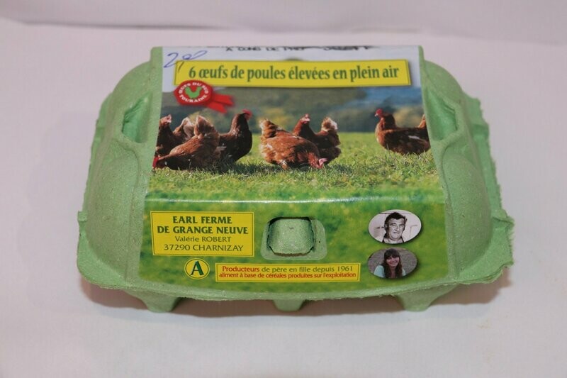 œufs plein air ( les 6)
