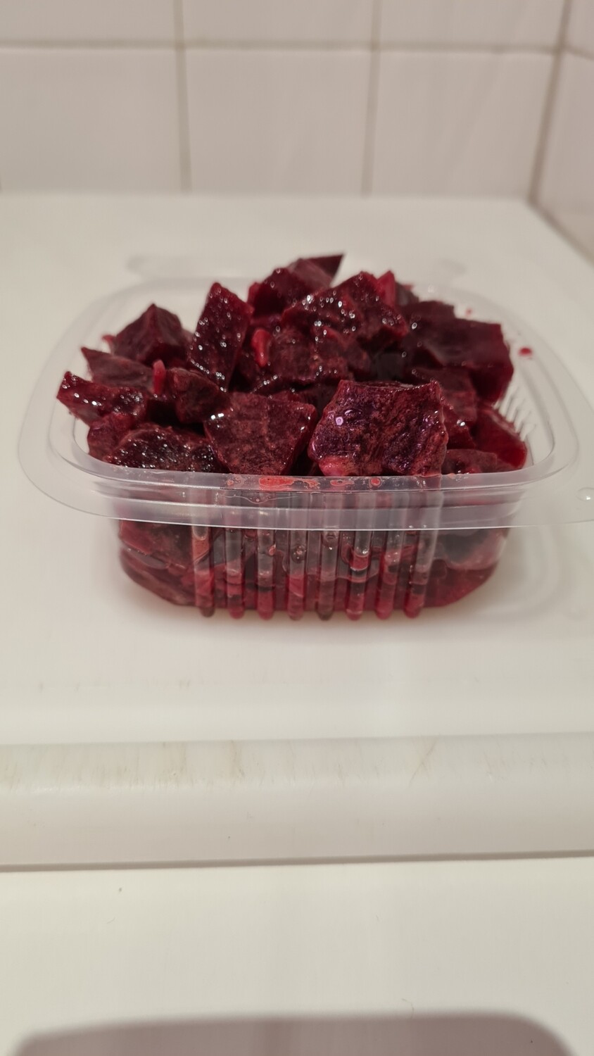 Betterave rouge (la barquette environ 250gr)