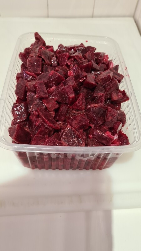 Betterave rouge ( la barquette d'environ 1kg)