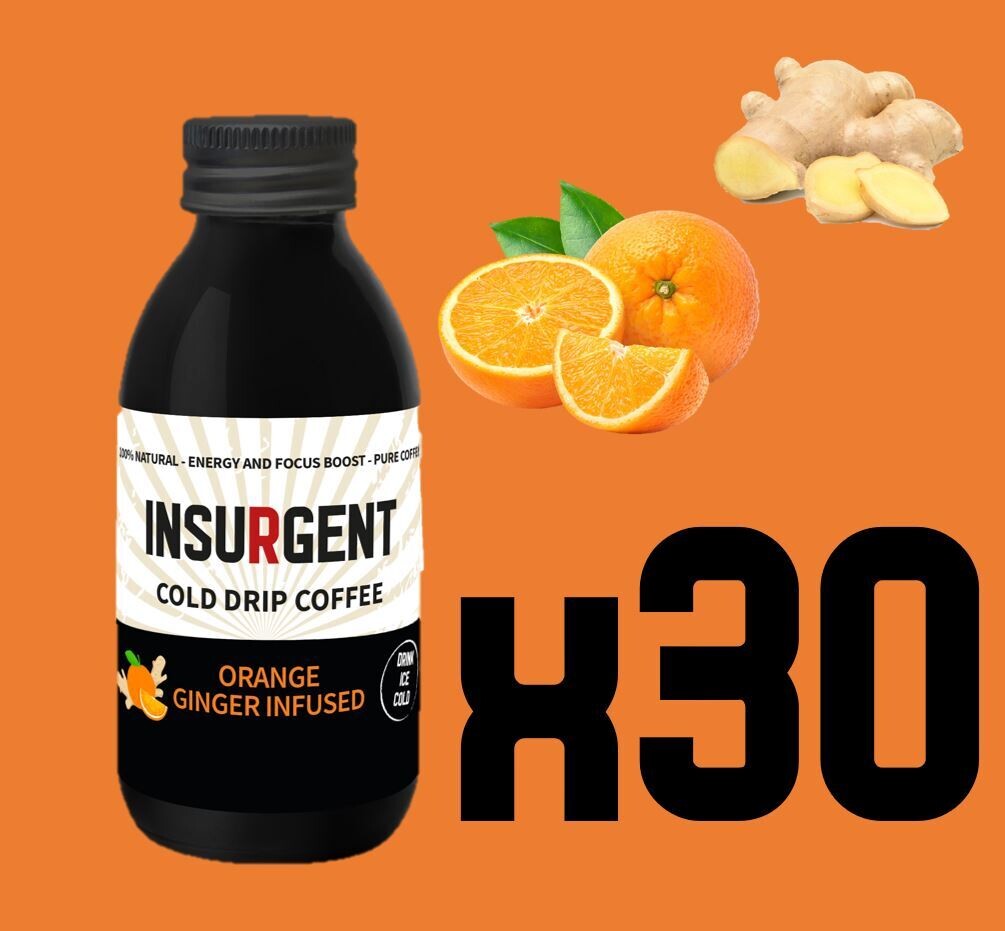 Insurgent Orange Ginger Infused 30x125ml