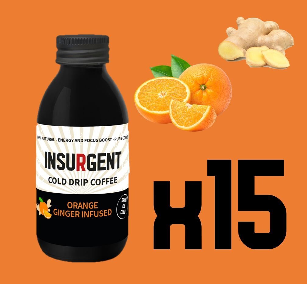 Insurgent Orange Ginger Infused 15x125ml
