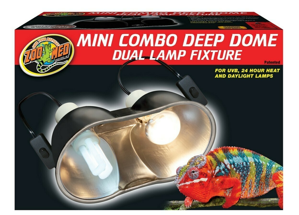 ZooMed - Mini Combo Deep Dome Lamp Fixture