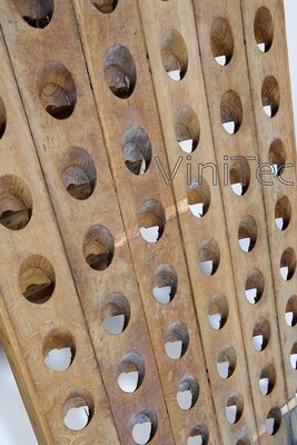 Remuage - lessenaar ( pupiter ) voor 120 flessen