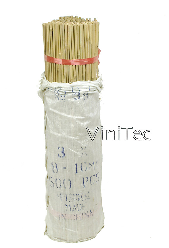 Bamboe, dikte 18 à 20mm - 150 cm / pak 100 stuks