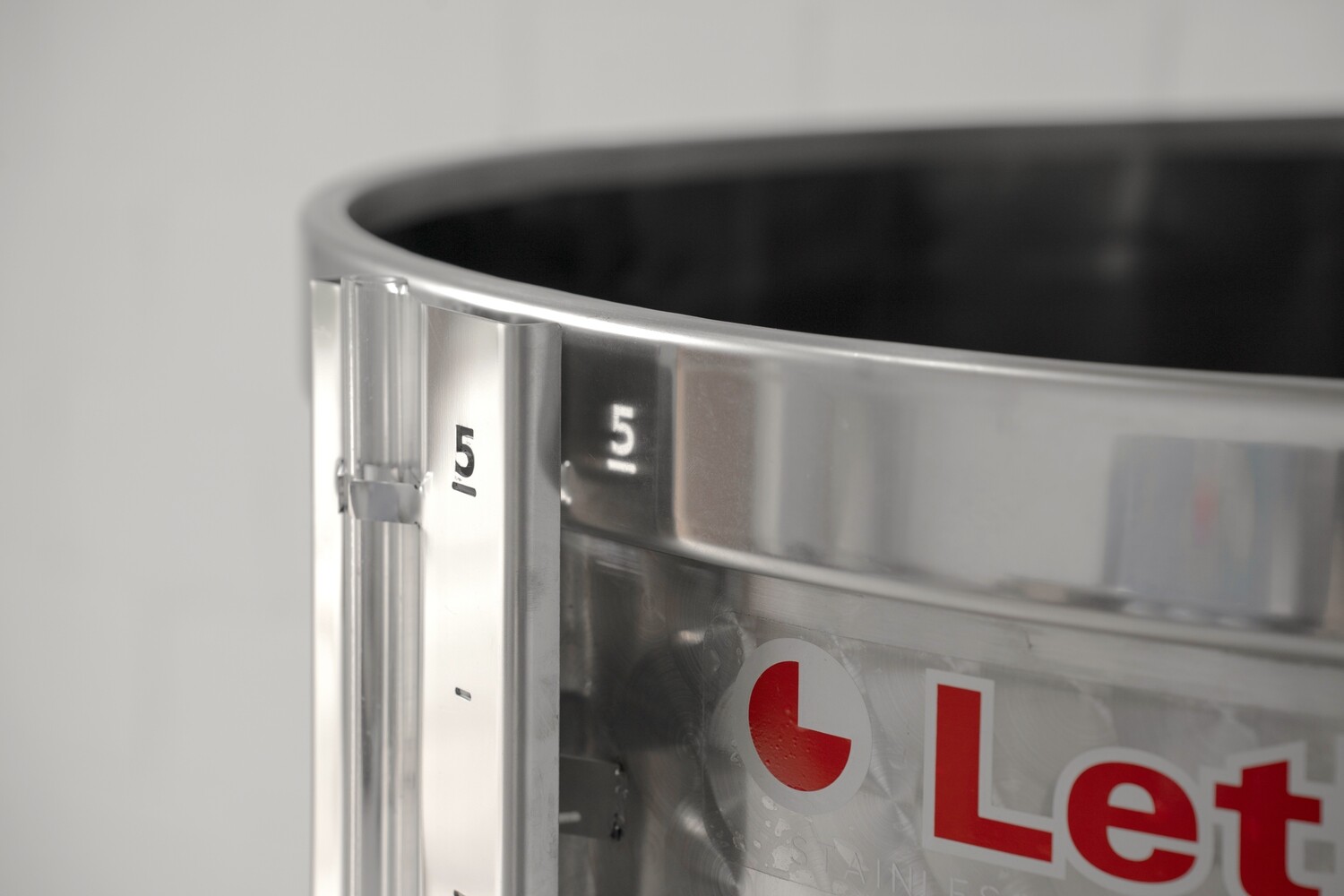 Letina PZP500 drijfdekselvat met professionele opties