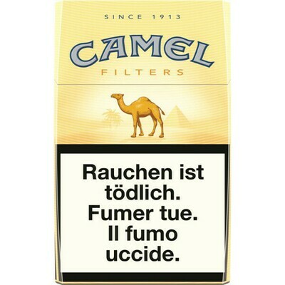 Camel Gelb Filter Box