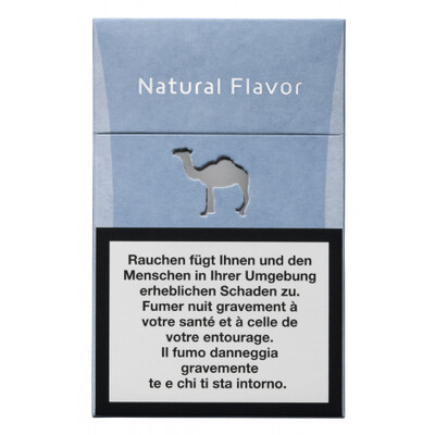 Camel Natural Flavor Blue Box