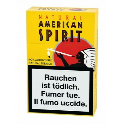 American Spirit Gelb Box