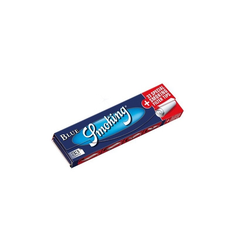 Smoking Blue King Rolls + Filter
