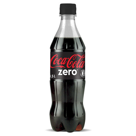 Coca Cola Zero 0.5l Flasche