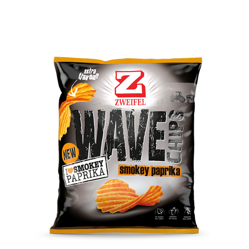 Zweifel Wave Smokey Paprika 120g
