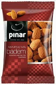 Pinar Roasted&amp;Salted Almonds 140g