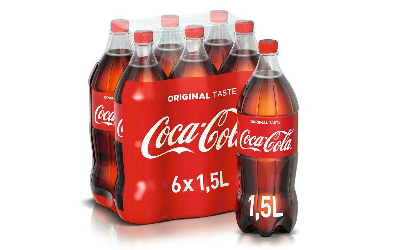 6x Coca Cola 1.5l PET