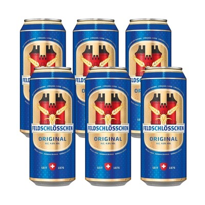 Feldschlösschen Original 0.5l (6 Dosen)