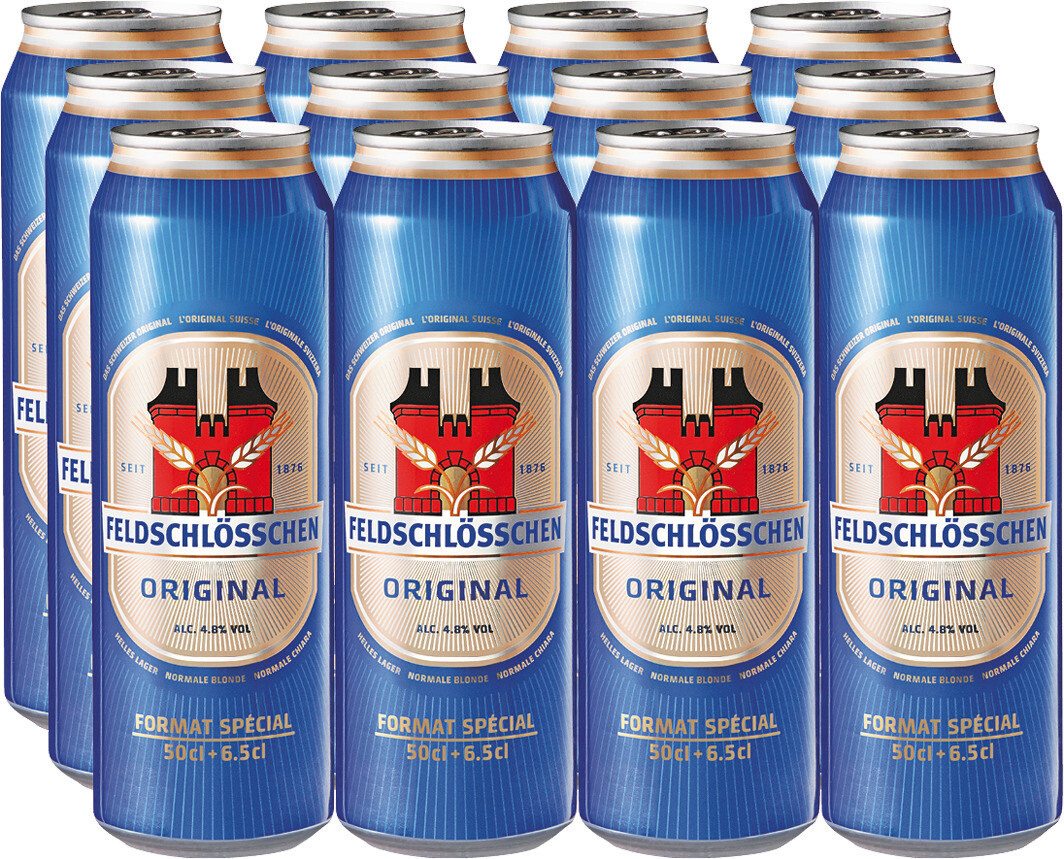 Feldschlösschen Original 0.5l (12 Dosen)
