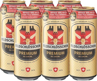 Feldschlösschen Premium 0.5l (6 Dosen)