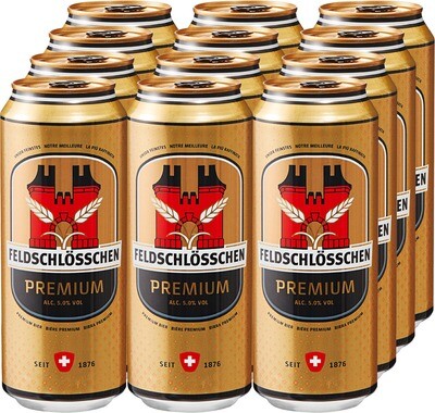 Feldschlösschen Premium 0.5l (12 Dosen)