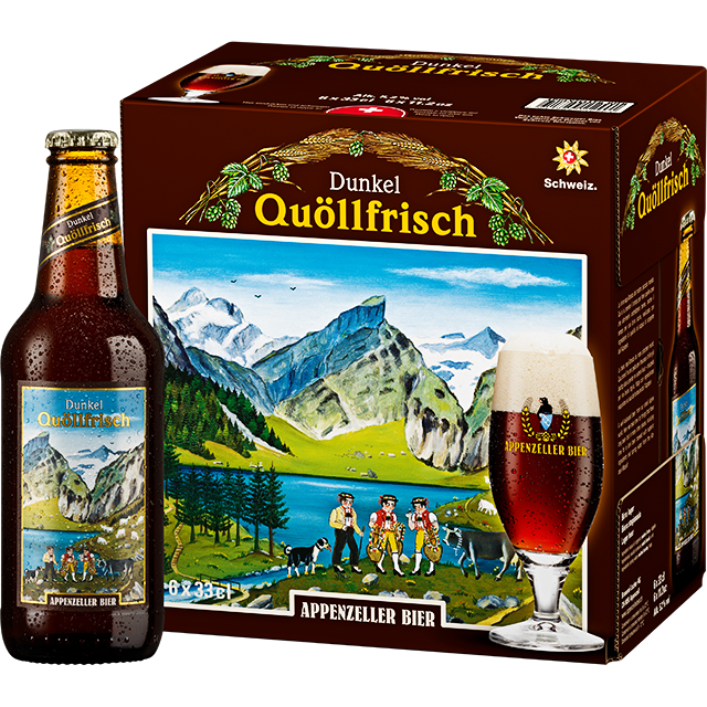 Appenzeller Quöllfrisch Bügel 0.33l (15 Flaschen)