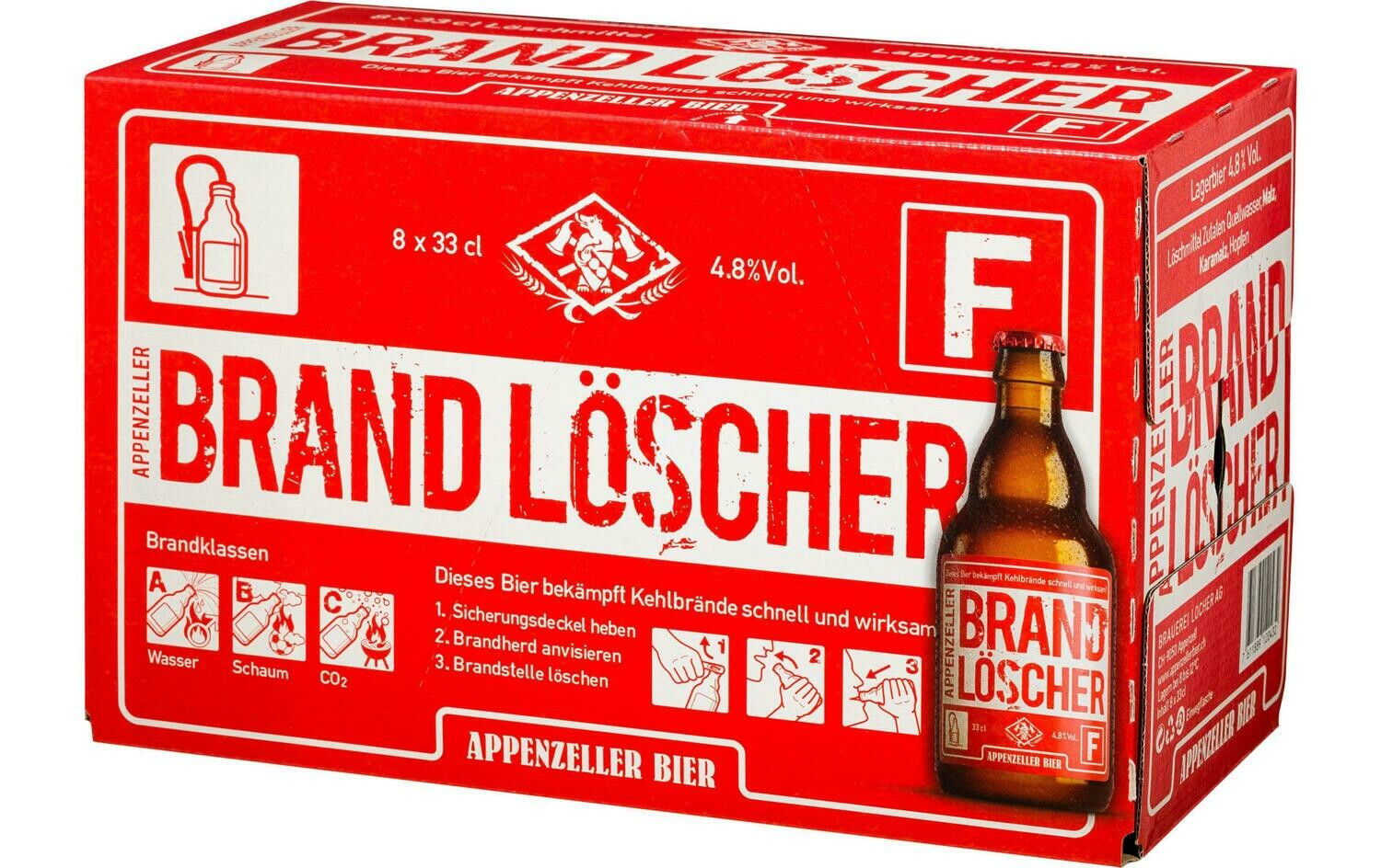Appenzeller Brandlöscher 0.33l (16 Flaschen)