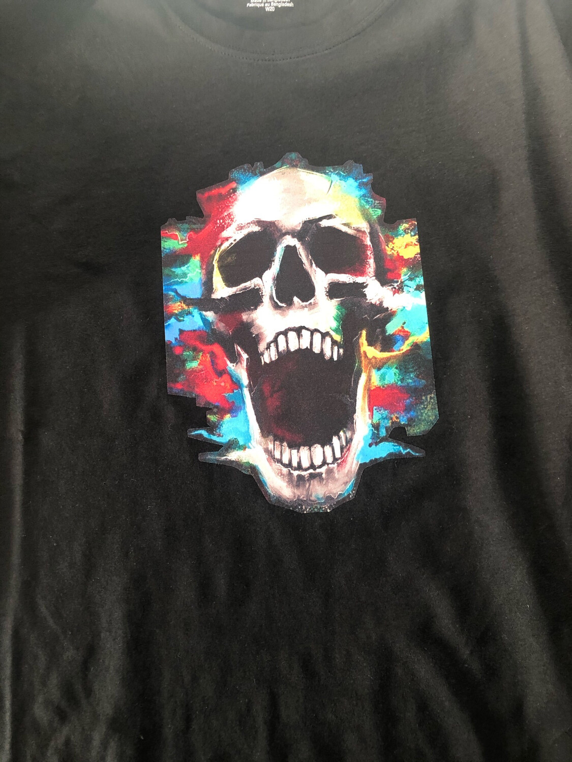 Watercolor Skull