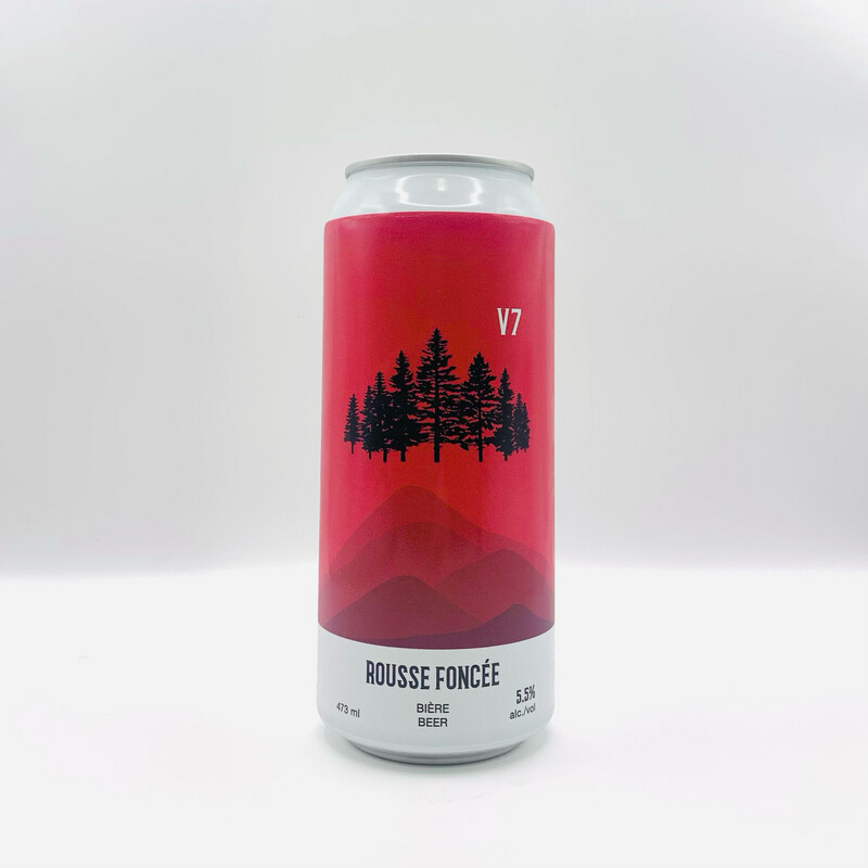 V7 Rousse foncée - Canette 473 ml