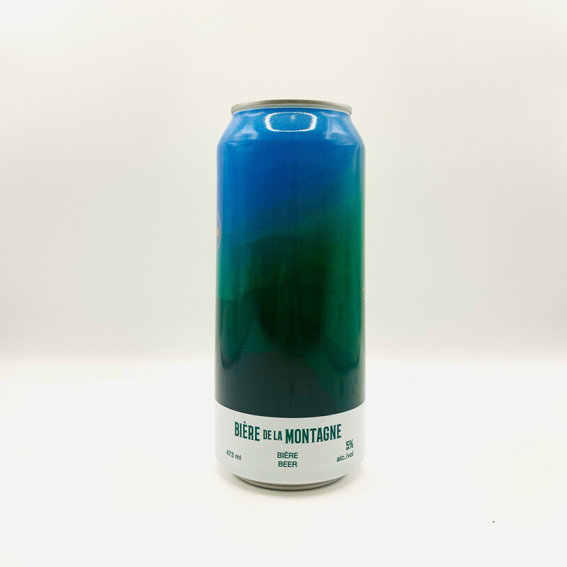 Bière de la montagne - Pale ale - Cannette 473 ml