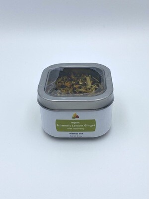 Organic Turmeric Elderberry Lemon Ginger Tea