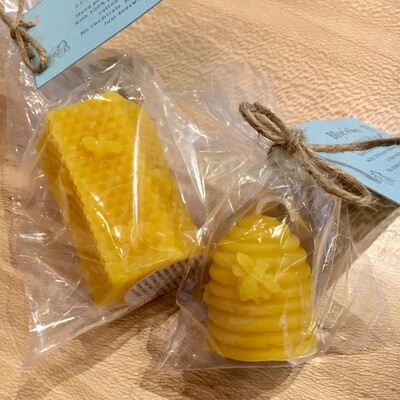 Skep Beeswax Votive Candle