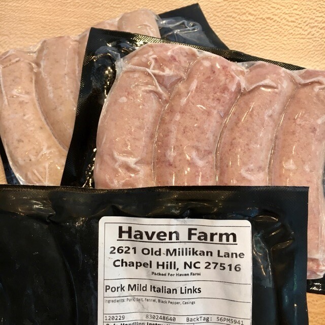 Haven Farm Sausages
