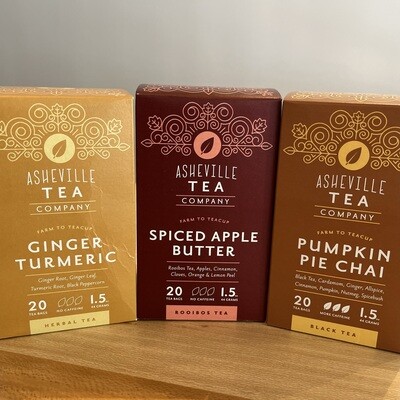 Ginger Turmeric Tea (Bags) - Asheville Tea