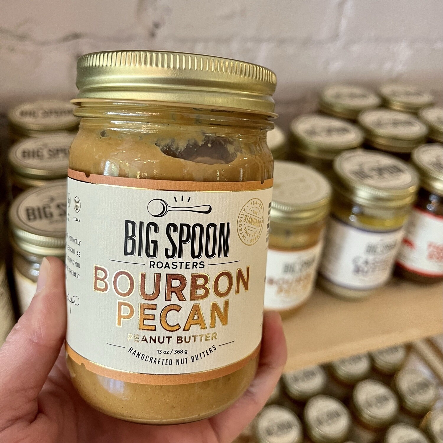 Bourbon Pecan Peanut Butter - Big Spoon Roasters