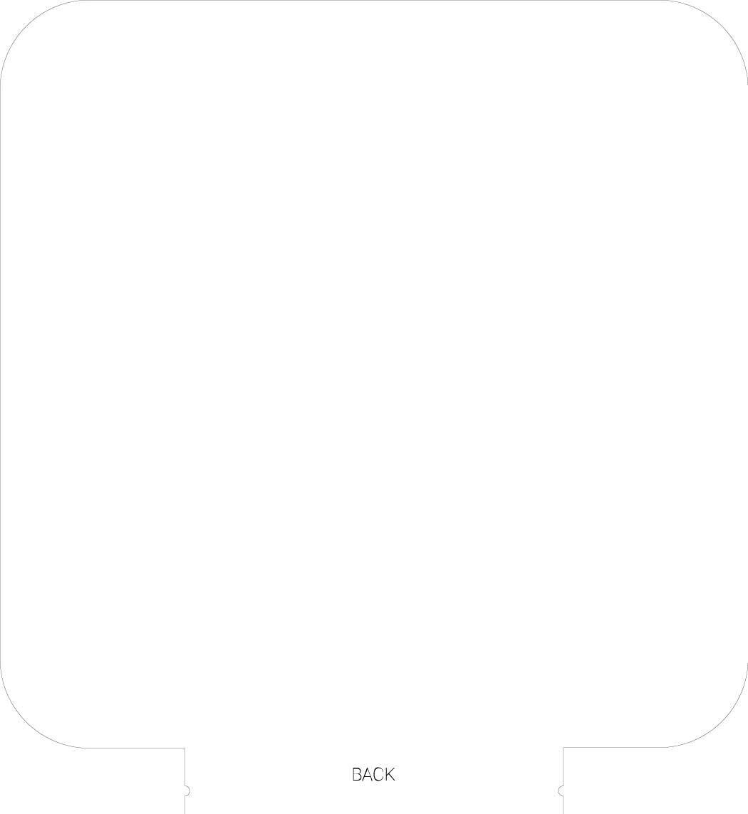 Blank Square Night Light Template