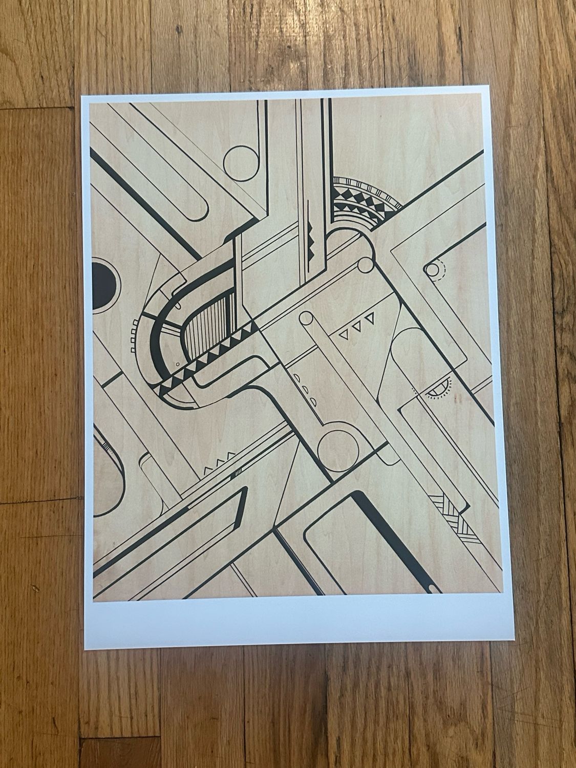 Abstract Giclee Print