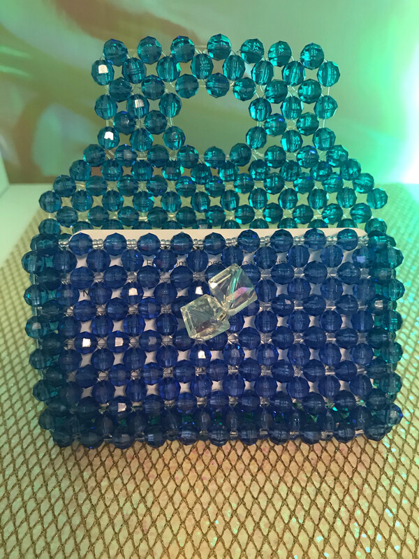 Beaded Business Card Holder