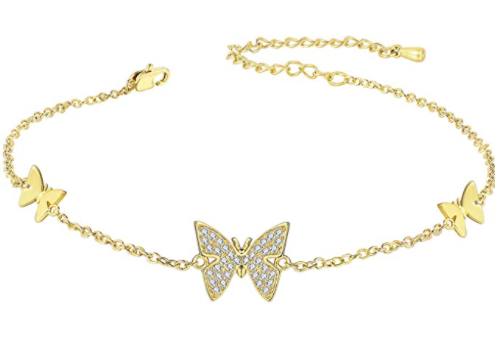 * Butterfly CZ Bracelet