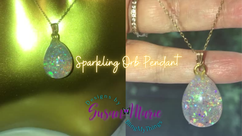 Sparkling Orb Pendant