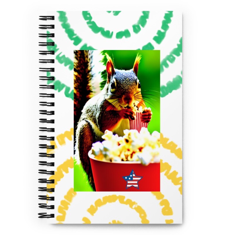 Sammy Squirrel Spiral notebook