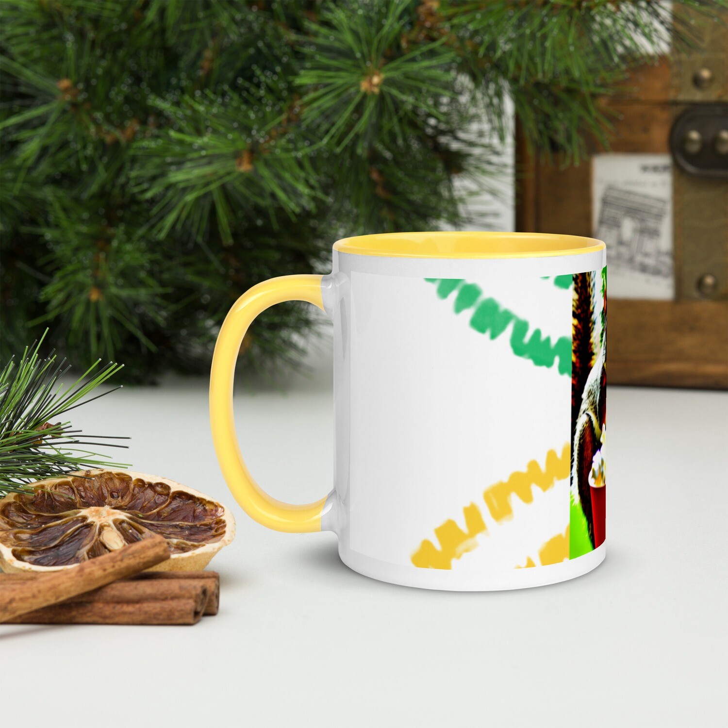 Sammy SQUIRREL - Ready for the Show - Mug with Color Inside