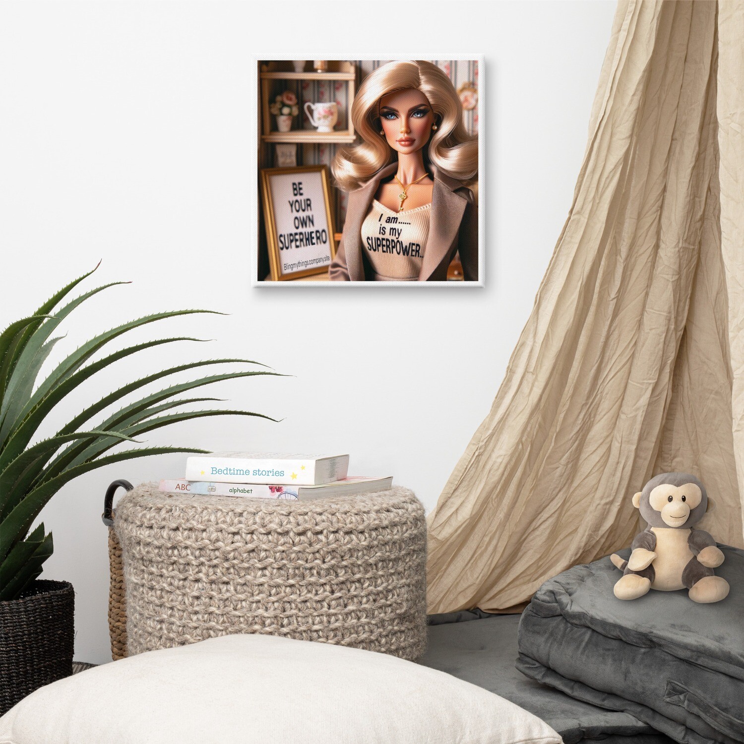 Be your own Superhero - canvas 