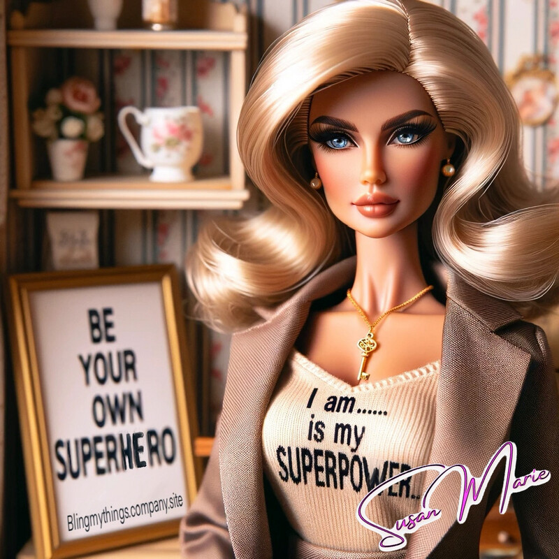 Be your own Superhero - canvas 